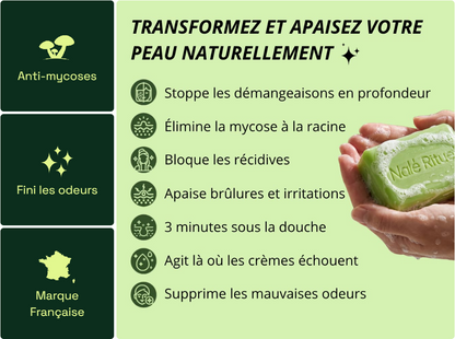 Savon Purifiant Antifongique – Soin Naturel Anti-Mycoses