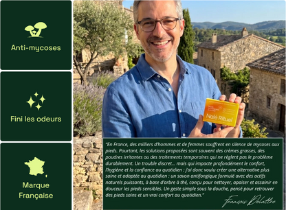 Savon Purifiant Antifongique – Soin Naturel Anti-Mycoses